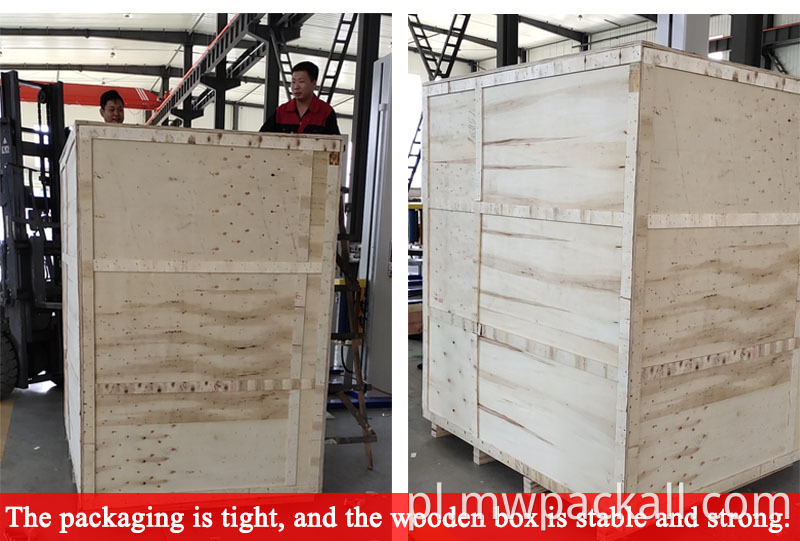 W pełni automatyczna owijarka / owijarka / automatyczna owijarka do palet z ramieniem obrotowym